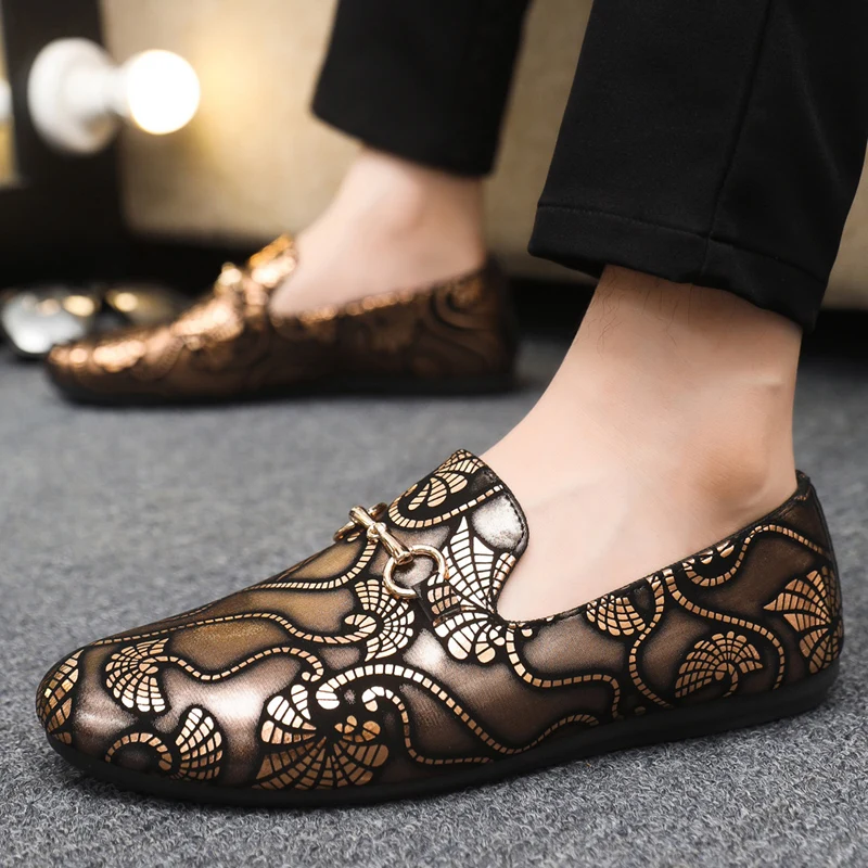 

Leather Men Casual Shoes Breathable Slip on Boat Driving Shoes Fashion Formal Business Shoes Luxury Brand Mens Loafers