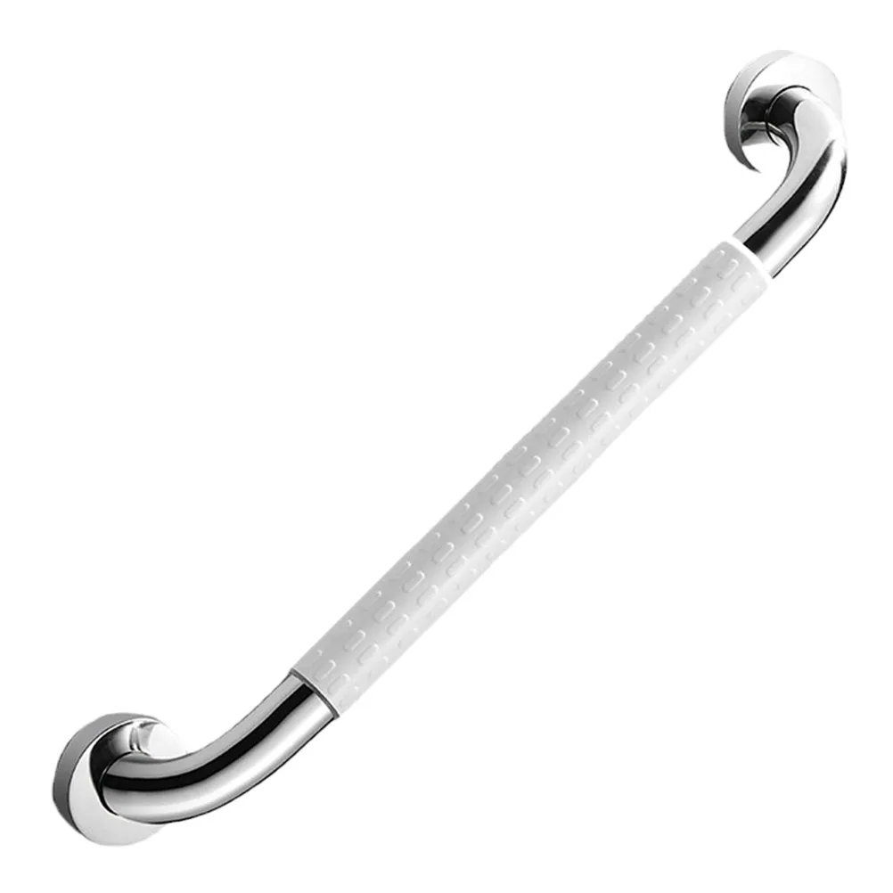 

Настенный противоскользящий поручень для ванной комнаты из нержавеющей стали, белый, для безопасности в туалете и ванной, поручень-опора для ванны