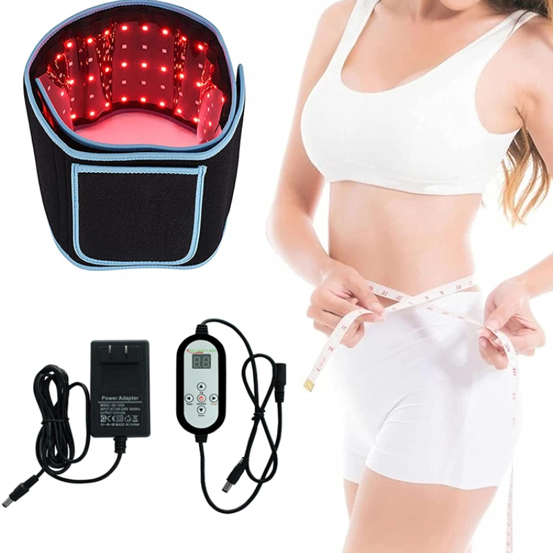 US Flexible Wearable Wrap Deep Therapy Devices 850nm Near Infrared Red Light Therapy Belt for Pain Relief Weight Loss