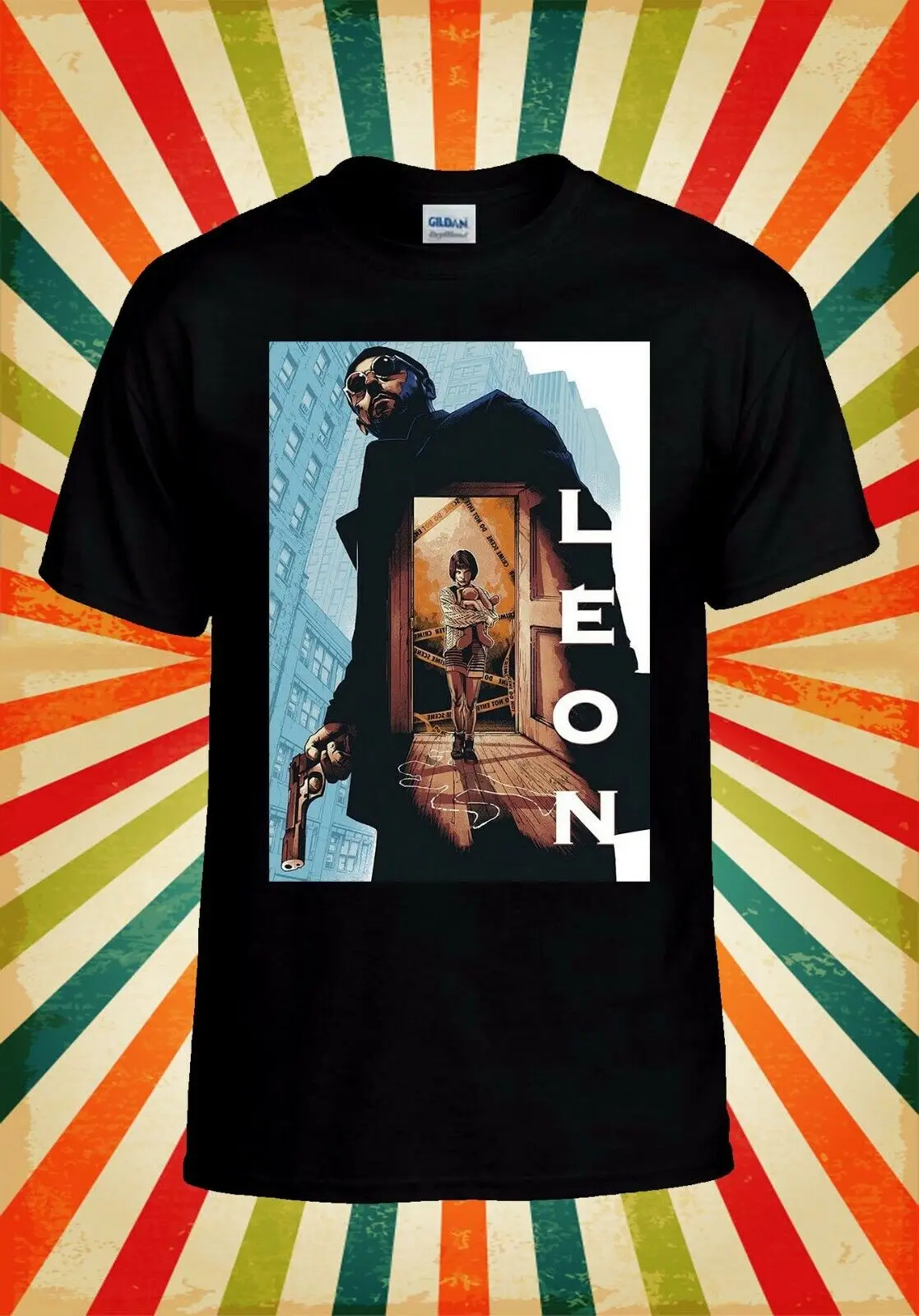 Leon The Professional Jean Reno Film Vest T Shirt 2185