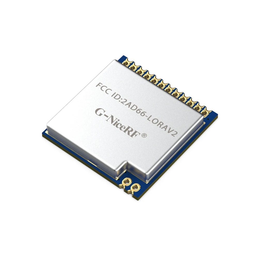 2PCS LoRa1276 100mW 915MHz SX1276 4km~6km SPI FSK Wireless RF Module|FCC certificated Lora Module