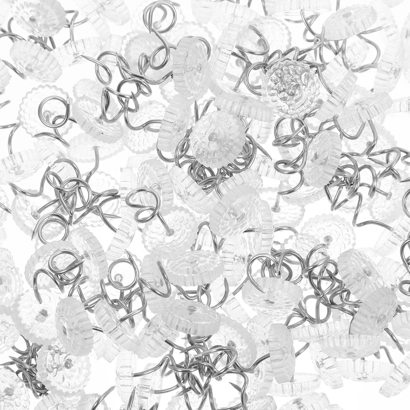 

200Pcs Locating Pins Spiral Head Simple Design Durable Sewing Tools for Wedding Bouquet Corsage DIY Jewelry Embroidery Supplies