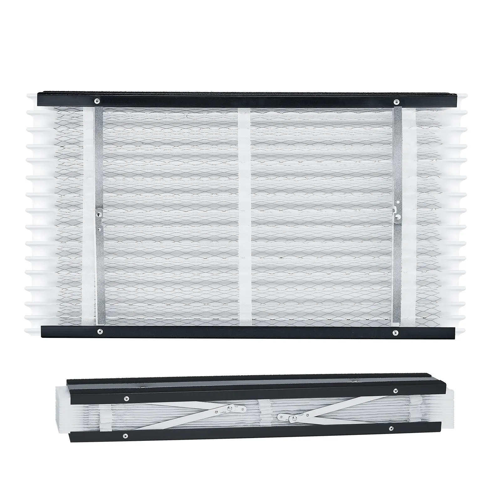 

16 X 28 X 4 Furnace Filter, MERV 13 HVAC Ac Filters,12-Month Electrostatic Pleated Air Conditioner Filters, 2-Pack (Actual Size: 16.34 X 27.76 X 3.98 Inch) For Capturing Dust, Smog, Pet Dander