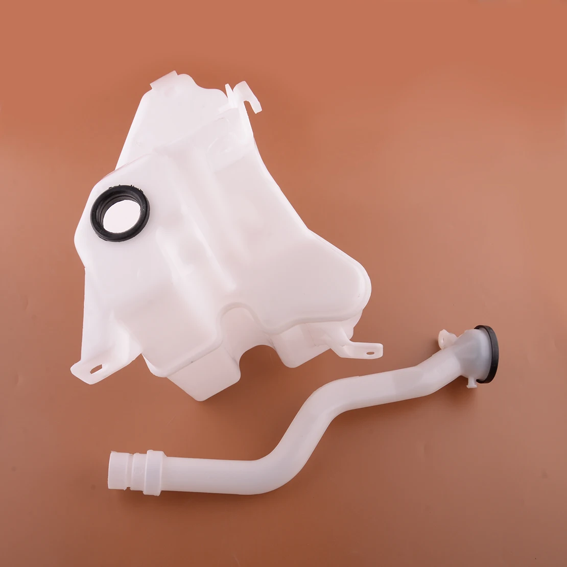 Car Front Windshield Washer Fluid Reservoir Tank Bottle Fit for Toyota RAV4 2020 North American Models White Plastic