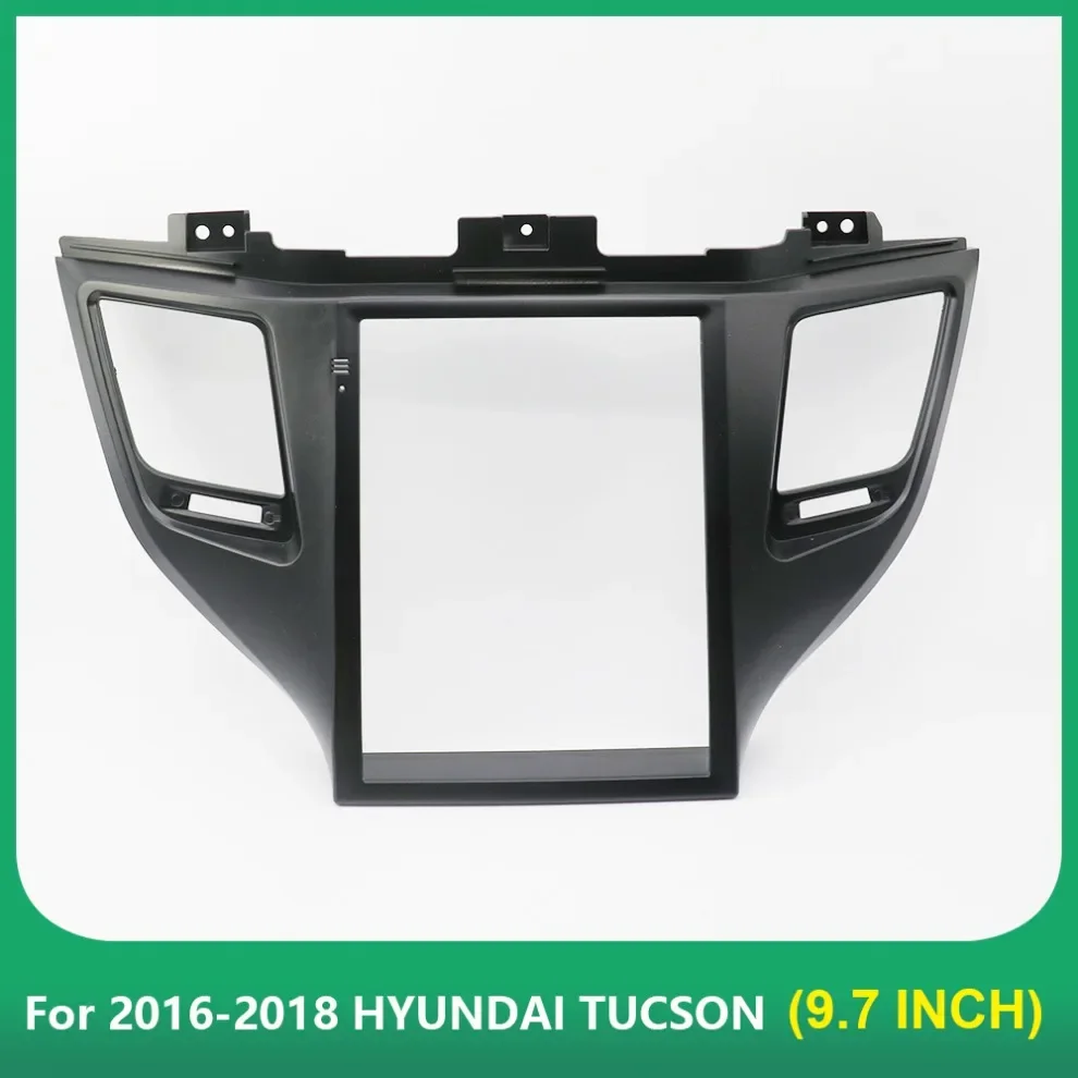 

9.7 IVERTICAL SCREEN Frame Car Radio Fascias Tesla Style Android Stereo Player 2Din Head Unit Panel For 2016-2018 HYUNDAI TUCSON