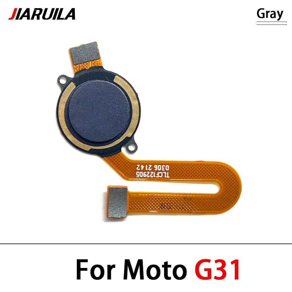 For Moto G22 G51 5G G71 G23 G41 G52 Fingerprint Reader Touch ID Sensor Return Key Home Button Flex Cable Replacement Parts