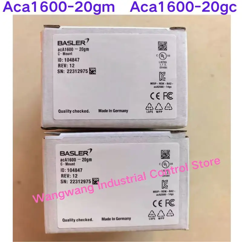 

Brand-new AcA1600-20gc, acA1600-20gm color industrial camera