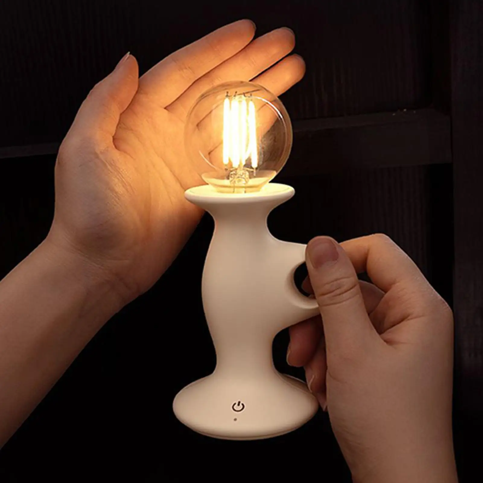 مصباح كلاسيكي شمعة ضوء الجدول مصباح ديكور الرجعية الإضاءة المحيطة عكس الضوء ديكور المنزل ل منضدة غرفة نوم عيد ميلاد مطعم #1