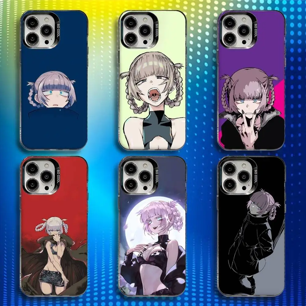 

N-Nazuna nanakusa Phone Case For iPhone 16,15,14,13,12,11,Mini,Pro,SE,MAX White Matte Shockproof Cover