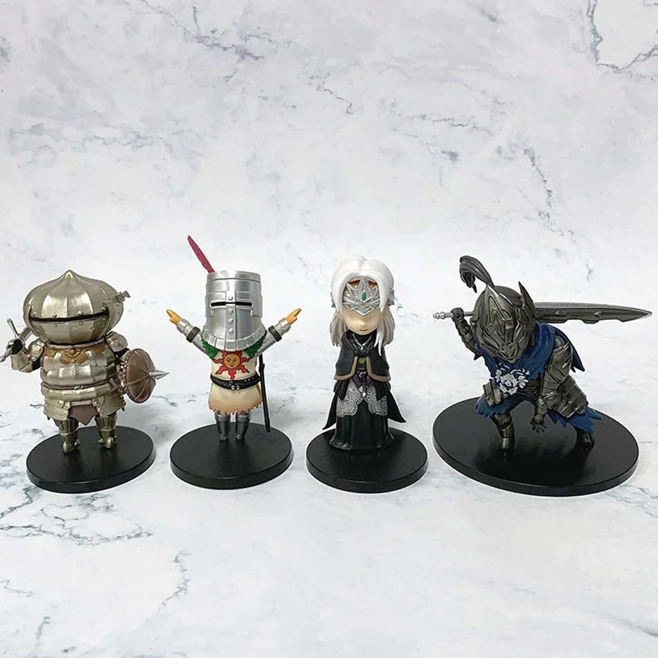 10CM Dark Souls Figure Solaire Siegmeyer Oscar Ornstein Artorias Action Figure Pvc Statue Collection Model Toy for Children Gift - view 2