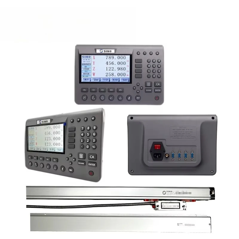 

200 test Instruments Digital Readout System Dro Kit Glass Linear Scale Encoder Suitable for Milling Lathe Machine