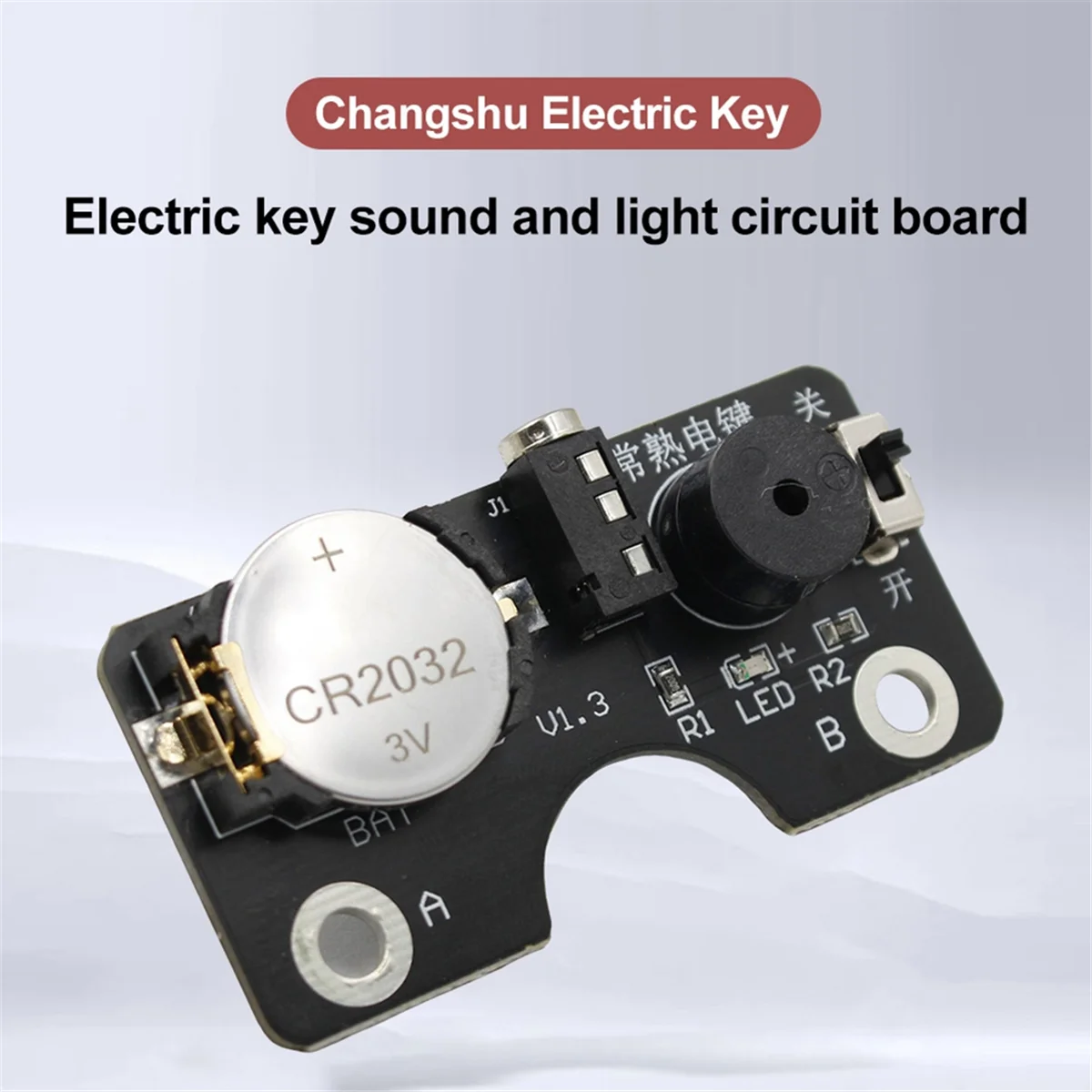 T35C 新型CWトレーナー ライト＆サウンド回路基板 Vバンドキーラーコネクタ付き CWトレーナー CWモールスキー練習用