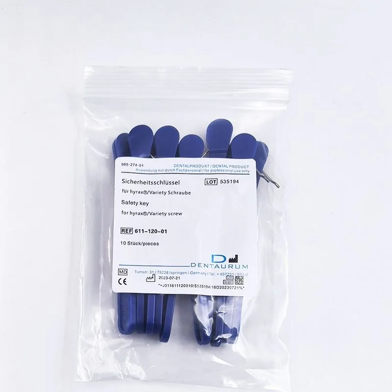 10Pcs Dental Rapid Orthodontic Palatal Expander Swivel Keys Dental Implant Expansion Screw Rapid Orthodontic Rapid Adjustment