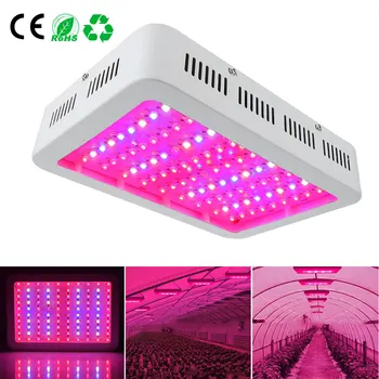 1000w LED wachsen Licht Voll spektrum Pflanzen Lampen für Growbox Growtent Gewächshaus Hydro ponik Zimmer pflanzen Double Chip High Power