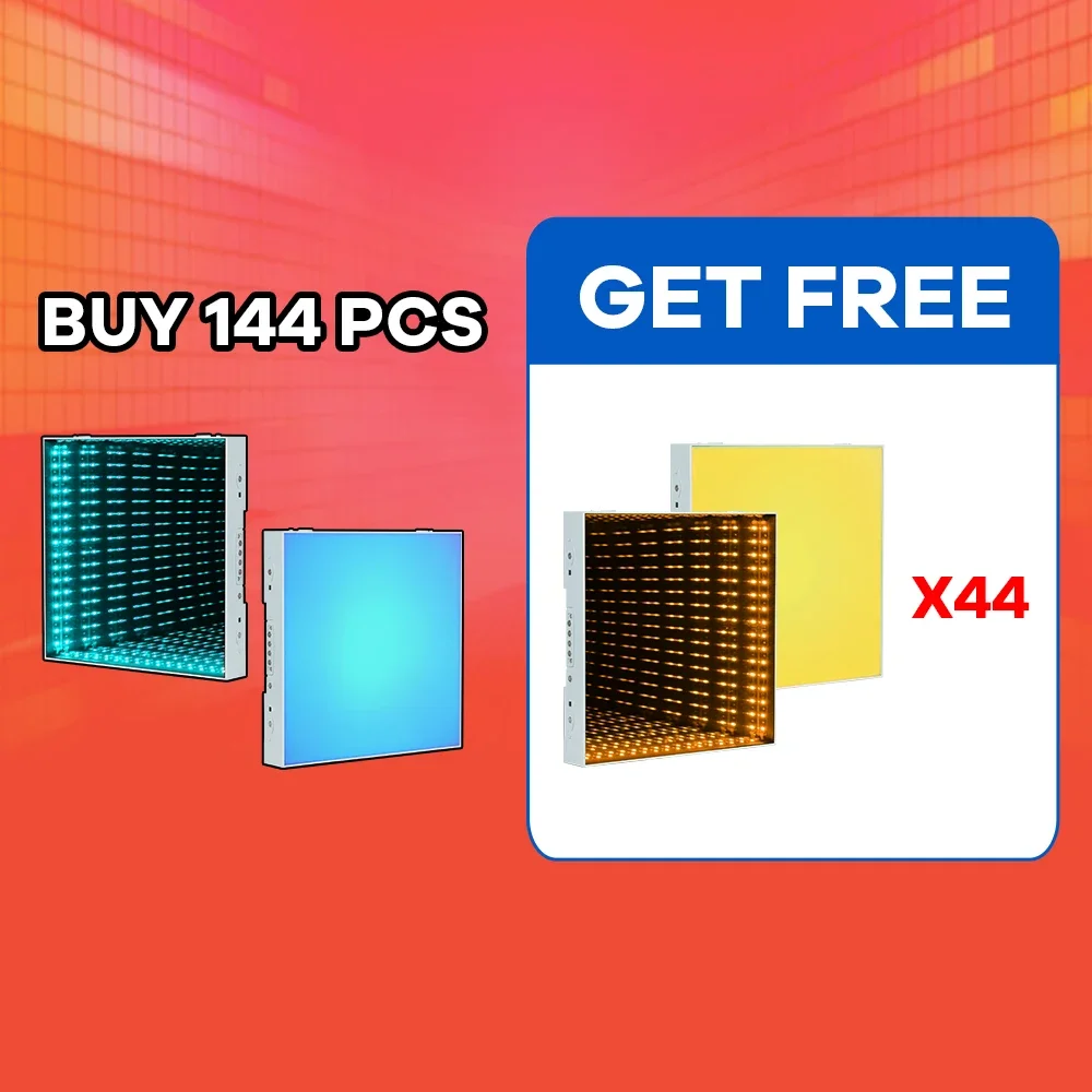 Tipo Espejo Nuevos Disenos Vidrio Templado Para Exterior Pista De Baile Magnetic Led ثلاثي الأبعاد