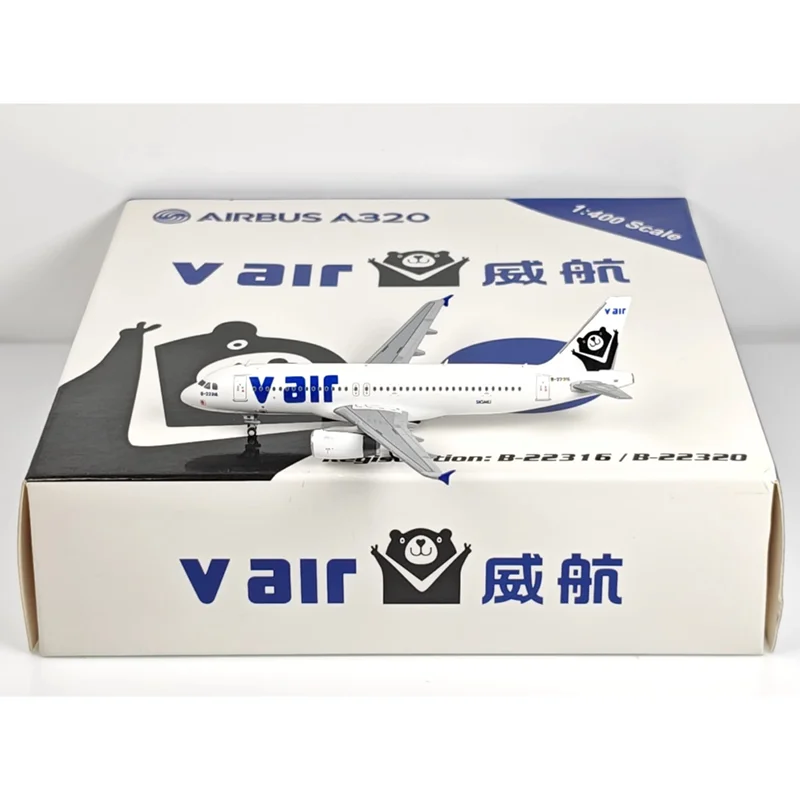 

Diecast 1/400 Scale V Air A320 B-22316 Alloy Aircraft Model Collectible Ornament Decoration Display