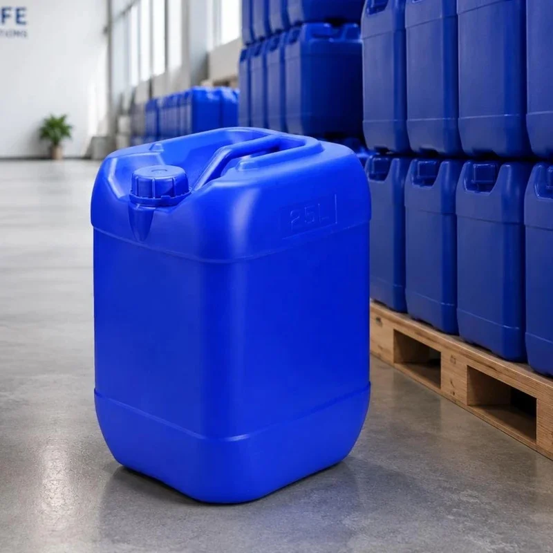 Large Capacity Double Layer Barrel Top Handle Bulk Container For Commercial Storage And Shipping