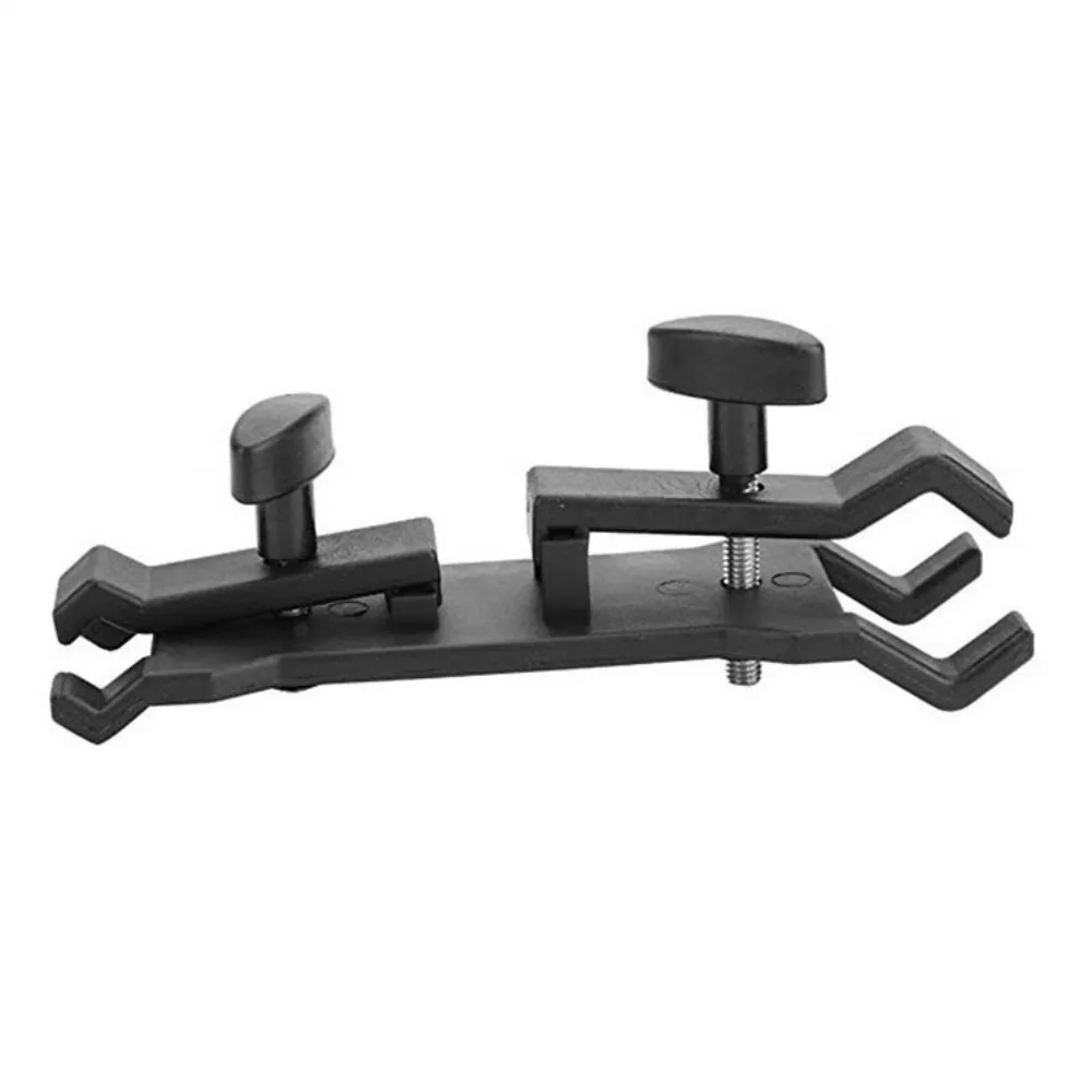 Dual U-Shaped Tripod Umbrella Mount Multifunctional Black Camera Umbrella Clamp Plastic Universal Umbrella Clip Video Gear Use