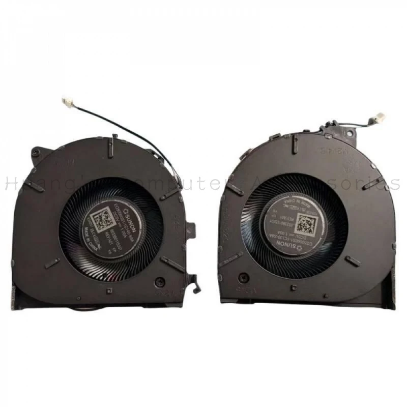 SS+New CPU GPU Cooling Fan DC5V 1A For HP ZBook Studio 16 G9 HSN-I52C Laptop Cooler Replacement Part