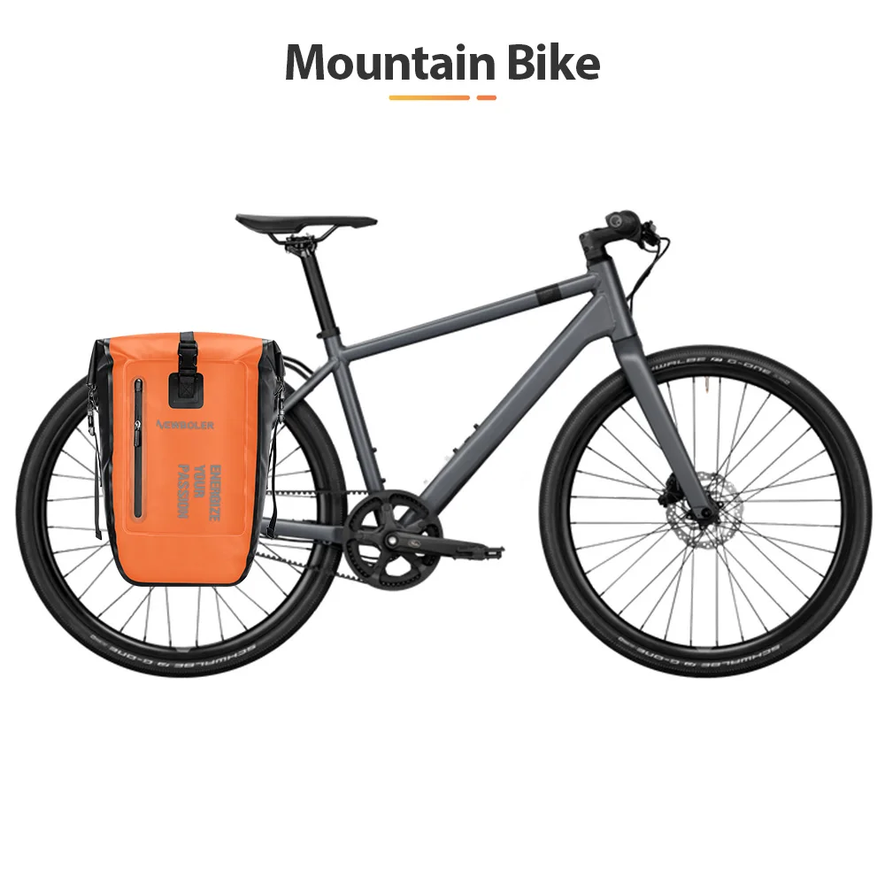 NEWBOLER Fahrradtasche, 27 l, großes Fassungsvermögen, wasserdicht, Reise-Fahrradtasche, Fahrrad-Rücksitz, Kofferraumtasche, elektrisches Fahrradzubehör – Detail 15