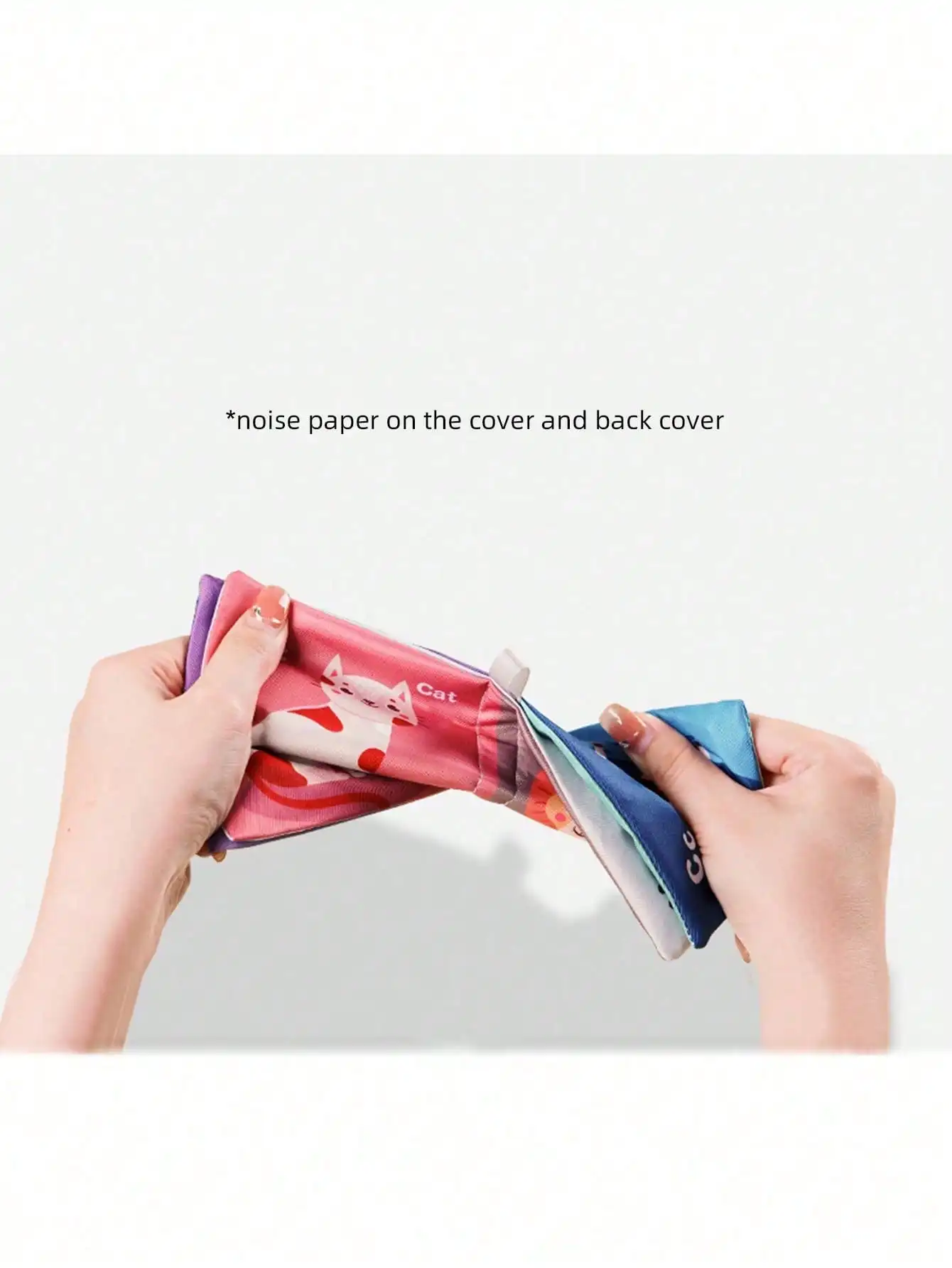 조기 교육을 위한 아기 색종이 인지 만화 천 책은 찢어지지 않고 씹을 수 있습니다.