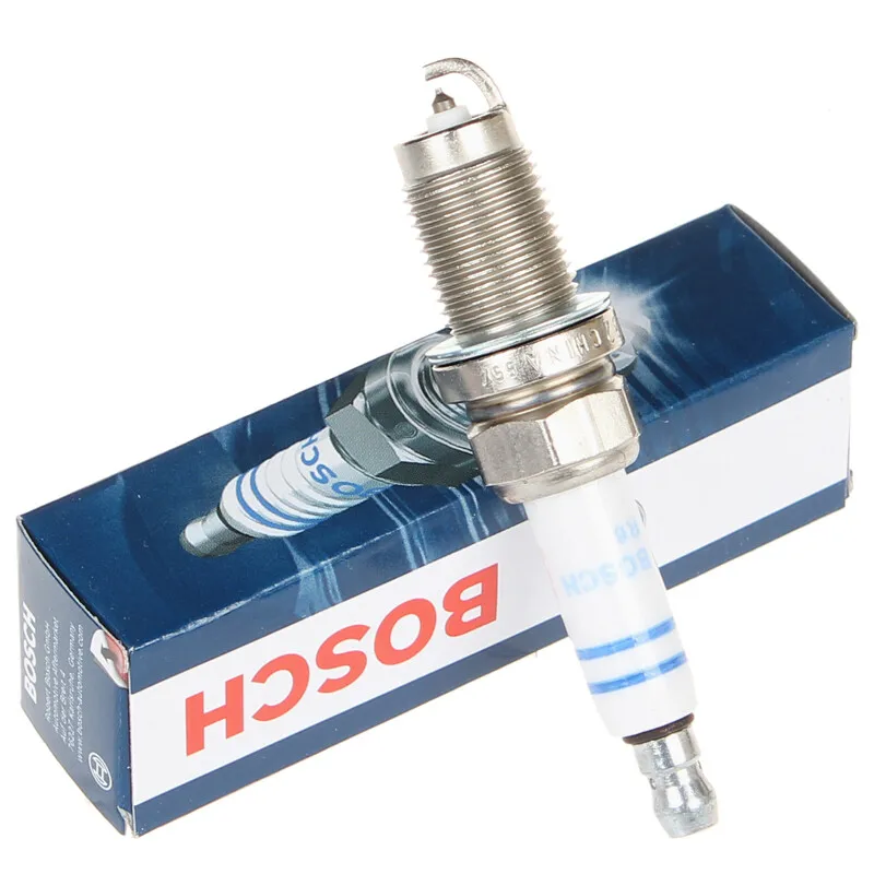 BOSCH  Iridium Car Spark Plug For Audi A1 A3 VW Volkswagen Beetle Golf POLO Scirocco Maiteng Passat 1.4T BYD 1.5T 4pcs FR6HI332