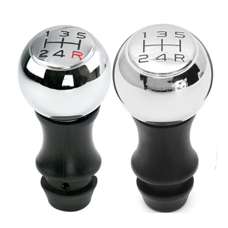 5 6 Speed Alloy MT Gear Shift Knob for Peugeot 206 306 106 307 308 301 308 807 Citroen C1 C2 C3 C4 Chrome Matte Accessories