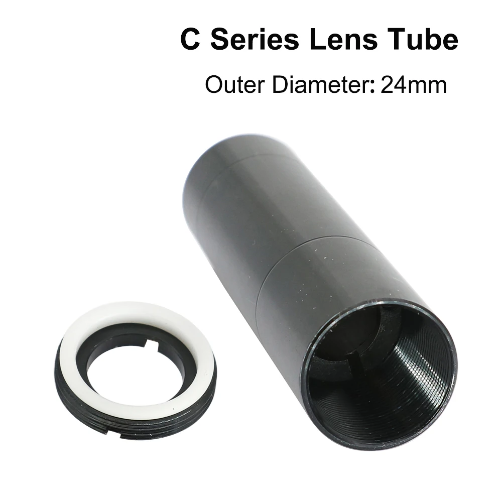 HAOJIAYI E Series CO2 O.D.25mm obiektyw Tube dla D20 F50.8/63.5/101.6mm obiektyw CO2 maszyna do grawerowania i cięcia laserowego