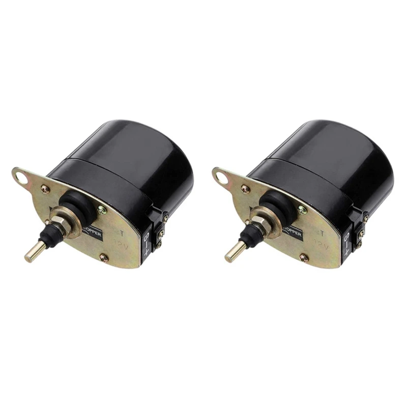 2X Windscreen Wiper Motor,12V Car Auto Windshield Windscreen Wiper Motor For Willys Jeep Tractor 01287358 7731000001