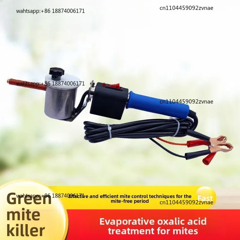 Beekeeping Oxalic Acid Evaporator, Bee Mite Removal Atomizer, Electric Heating, Bee Hive Mite Removal Device