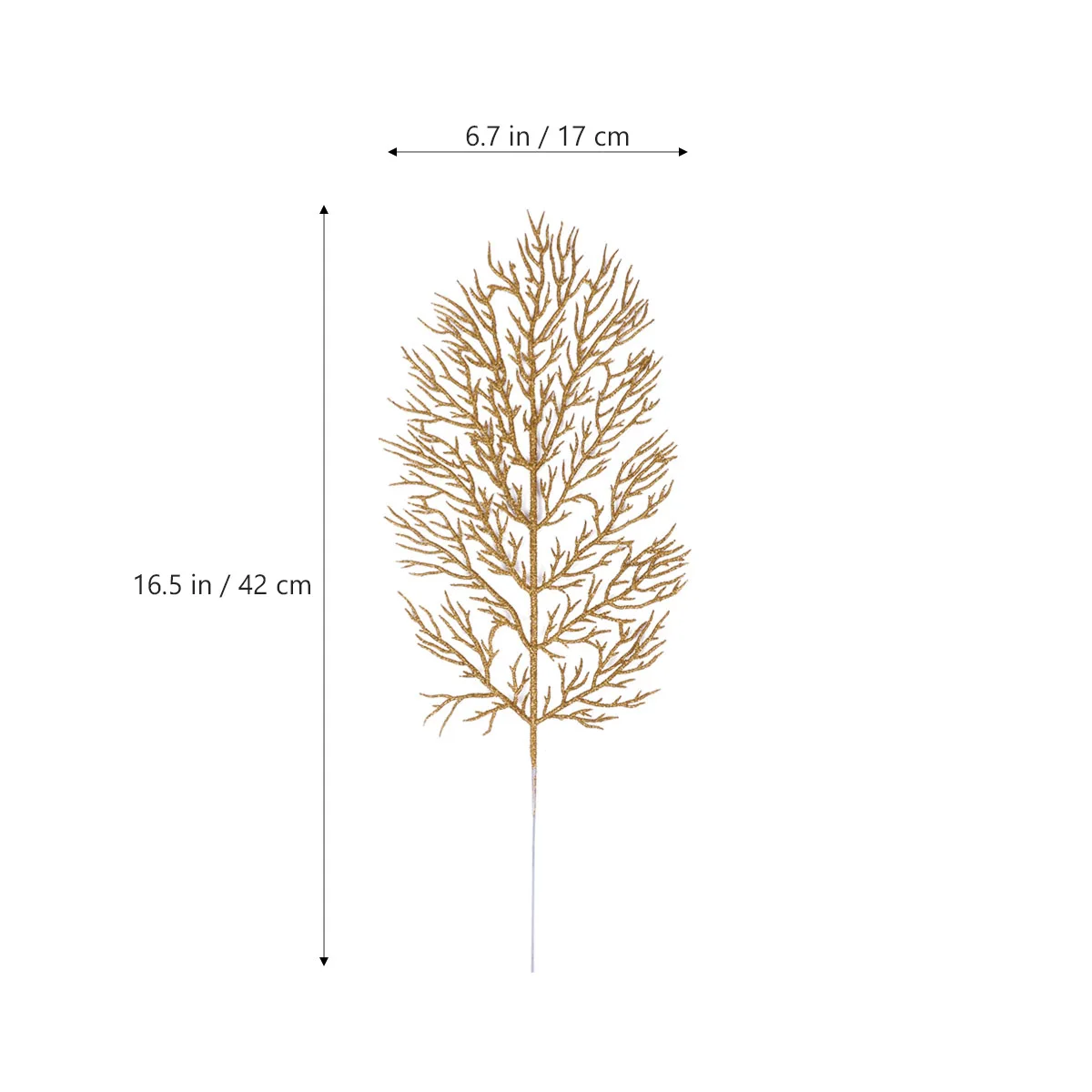 

12Pcs Christmas Ornament Creative Delicate Imitation Leaves Artistic Photo Props Table Party Decor