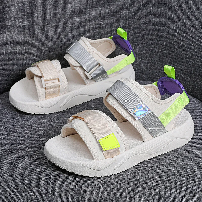 

Women Open Toe Flat Sandals Ankle Strap Platform Women Sandals Summer Outdoor Casual Beach Leisure Sandals Sofe Women Shoes