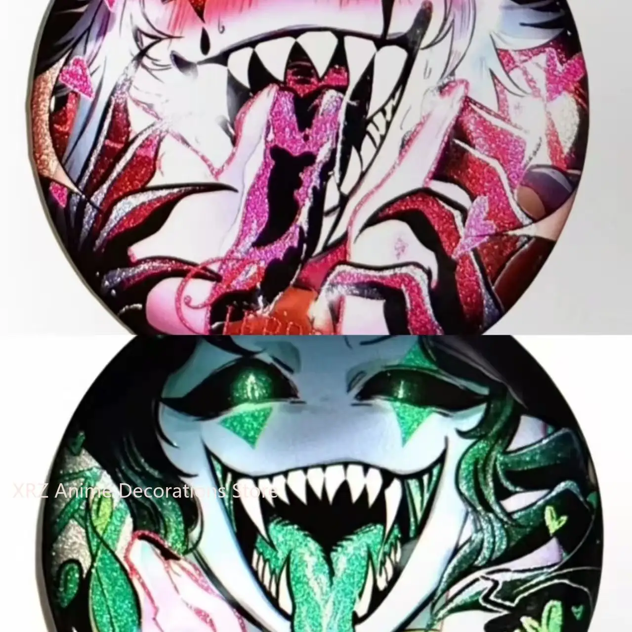 

2pcs The Freak Circus Badges Anime Cute Brooches Lapel Pin DIY Backpack Hat Accessories Collectible Christmas Gifts