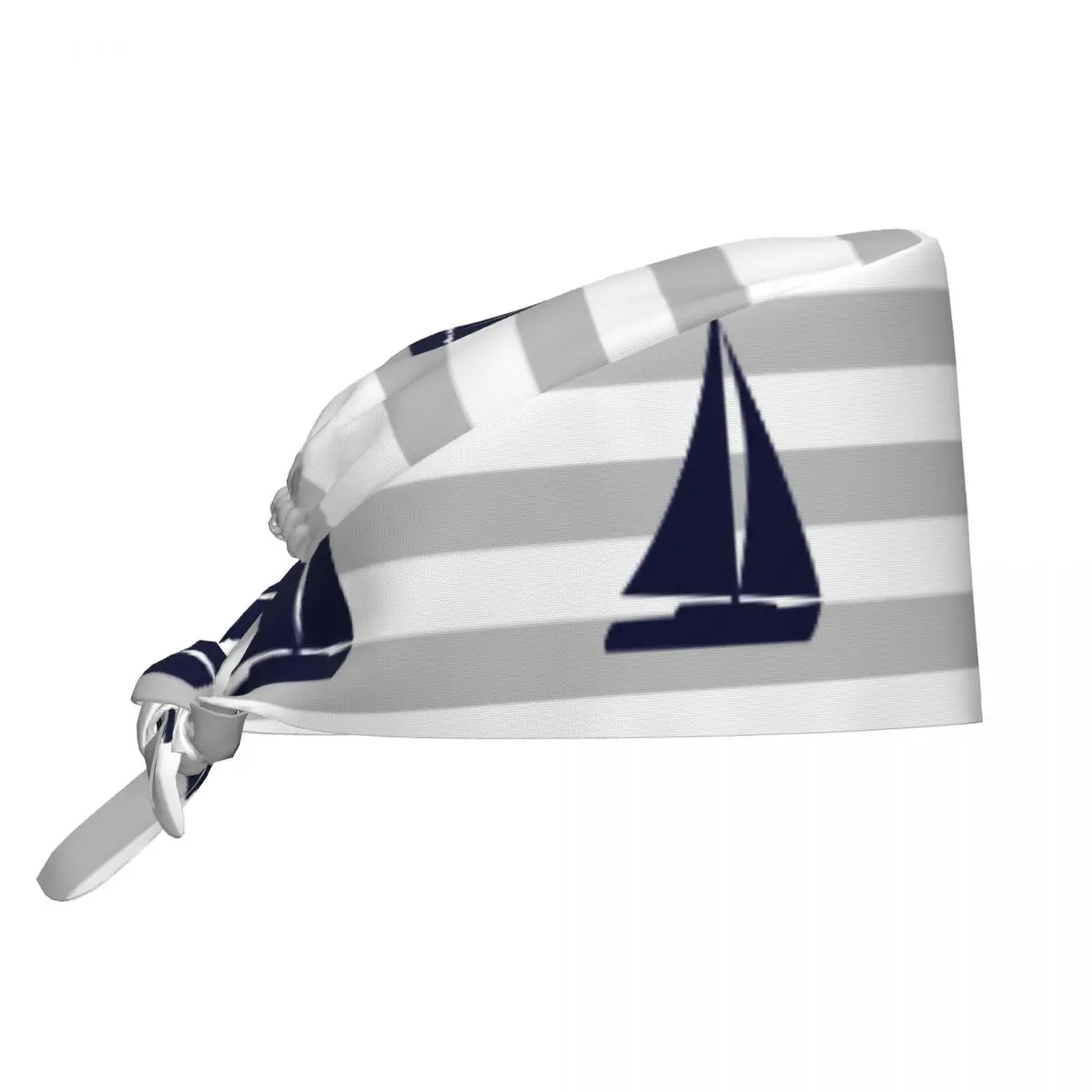 Nordic Geometric Nautical Anchor Lab Surgeon Surgical Cap Ocean Marine Navy Health Service Nursing Work Hats Cap Scrubs Hats