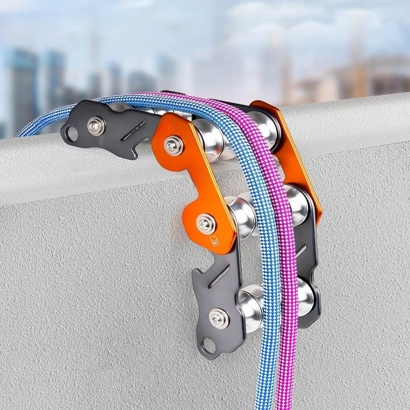 Durable and easy to install in aluminium Multifunctional high guard rope 4 rolling sleeve guard rope