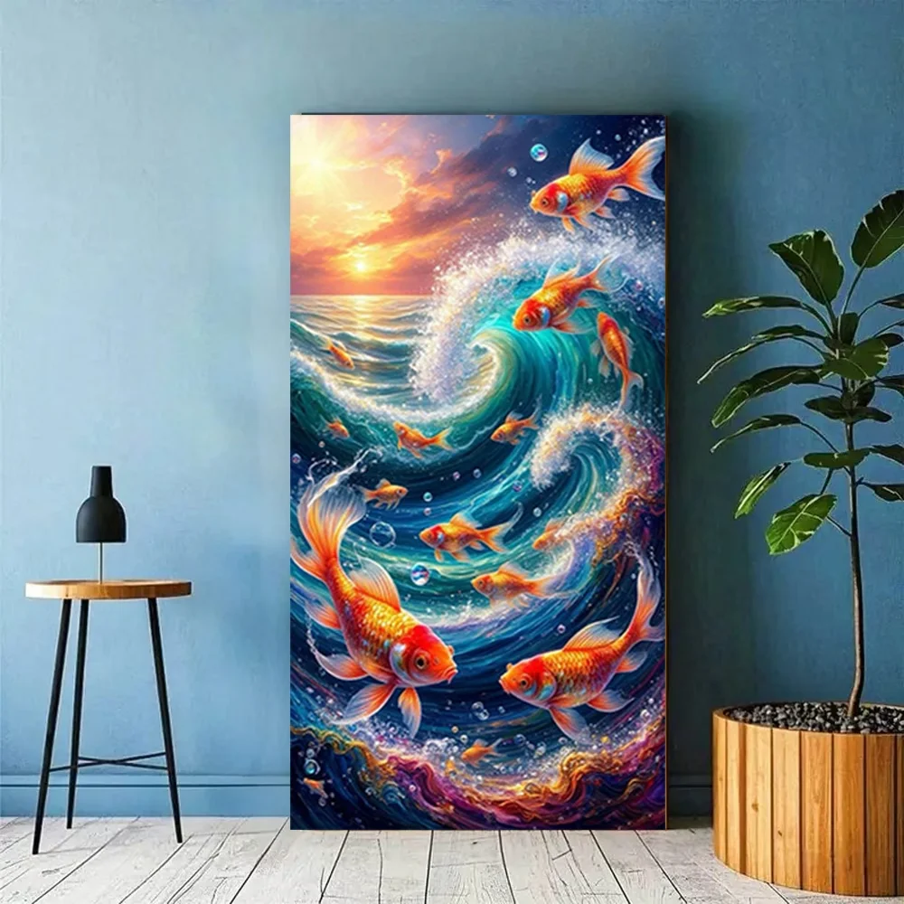 Peinture Diamant Carrée et Ron - Embroidery Fish avis et prix