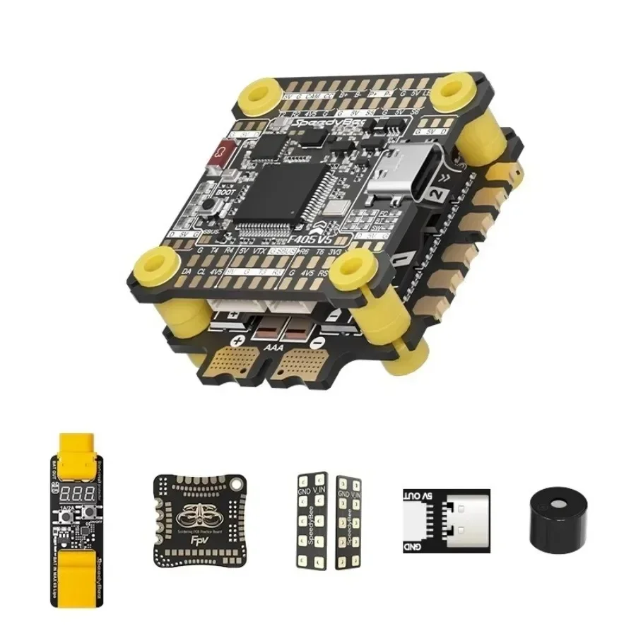 BoMassSpeedybee F405 V4/V5 Stack BLS 55A/60A 4-in-1 ESC&FC 30x30 RC INAV Betaflight Bluetooth 3-6S FPV 5-8 Inch Frame Drone Par