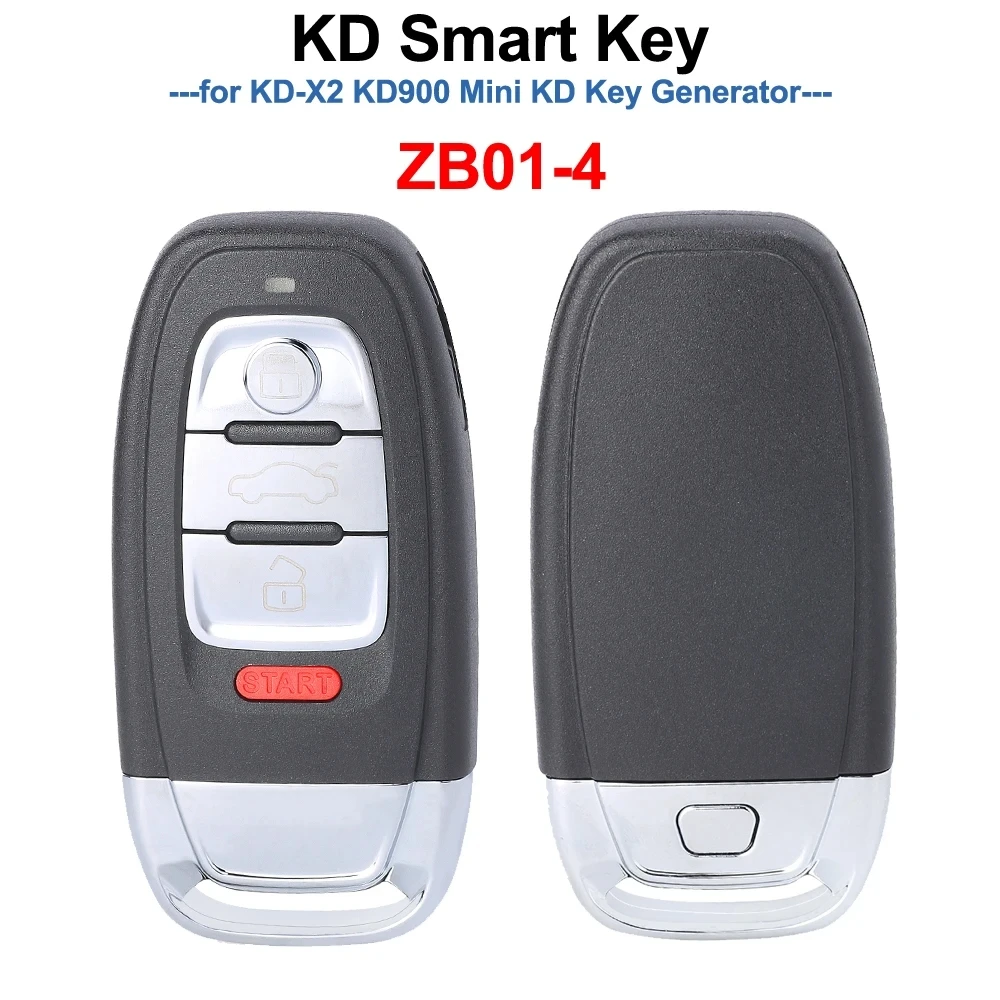 KEYDIY Universele Smart Key ZB04-3 ZB11 ZB12-3 ZB15-3 ZB17 ZB19 ZB28 Smart Key Afstandsbediening voor KD-X2 KD-MAX Autosleutel Afstandsbediening Vervanging