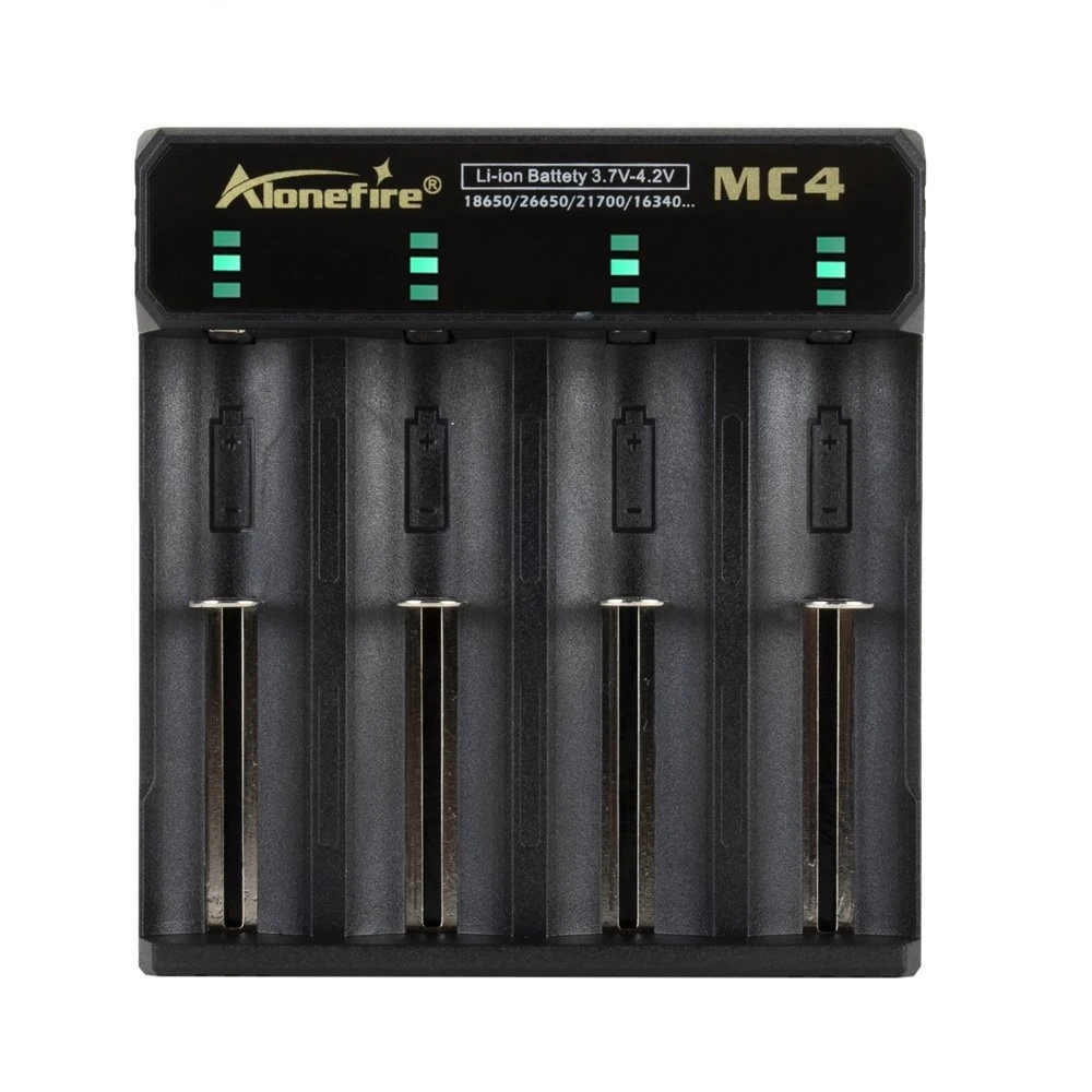 4-Channel 5V 2A USB Charger For 3.7v Rechargeable Li-ion Battery 26650/16340/14500/21700/18650/10440 Flashlight Headlamp Torch image 5