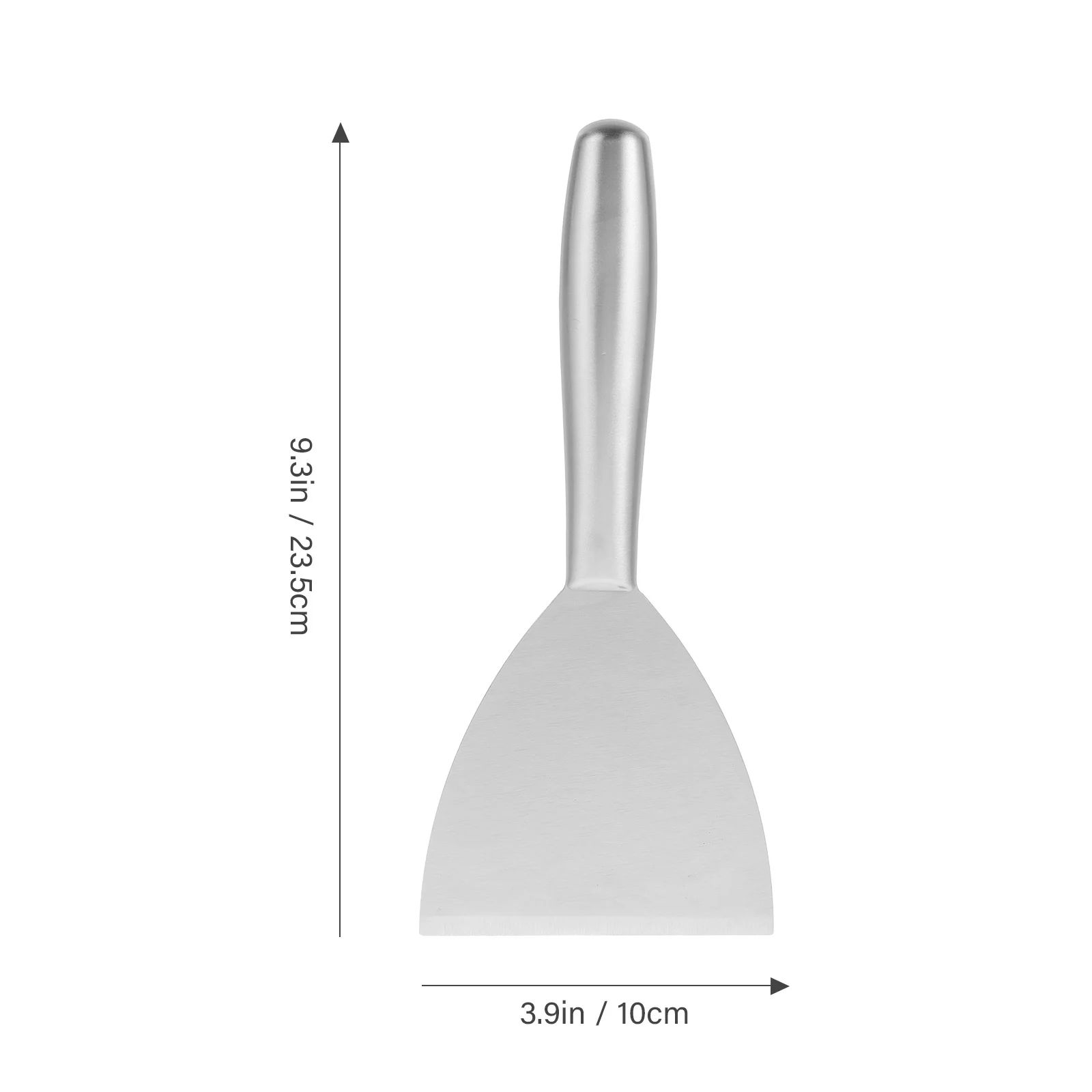 Плоский скребок из нержавеющей стали, кухонный инструмент для чистки, многофункциональный скребок для шпаклевки для удаления масляных пятен, клея, краски