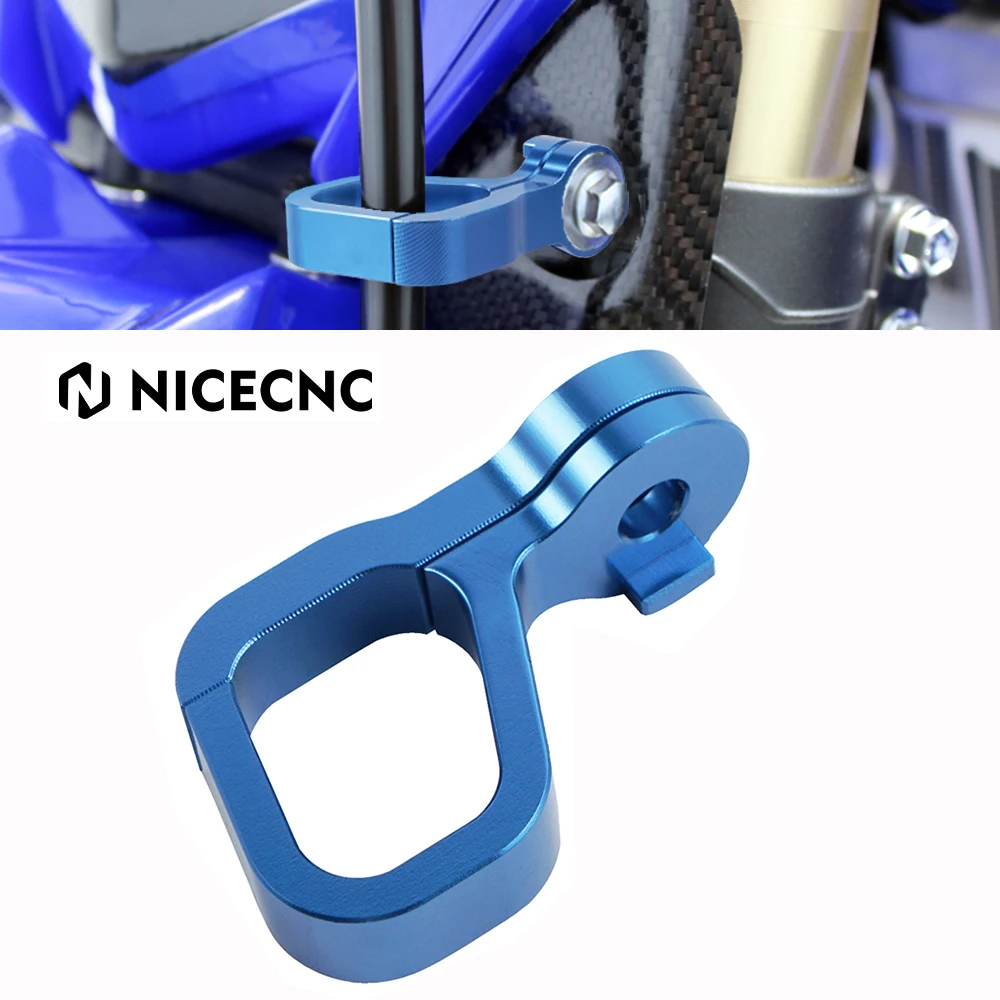 

For Yamaha YZ250F YZ450F 2010-2022 WR250F WR450F 2016-2018 YZ250FX YZ450FX Front Brake Hose Line Hose Holder Clamp Cable Guide