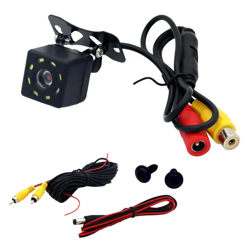 170 Degree Angle HD Auto Rear View Camera Universal 12V Ip67 Car Back Reverse Camera Fish Eyes Night Vision Auto Backup Camera