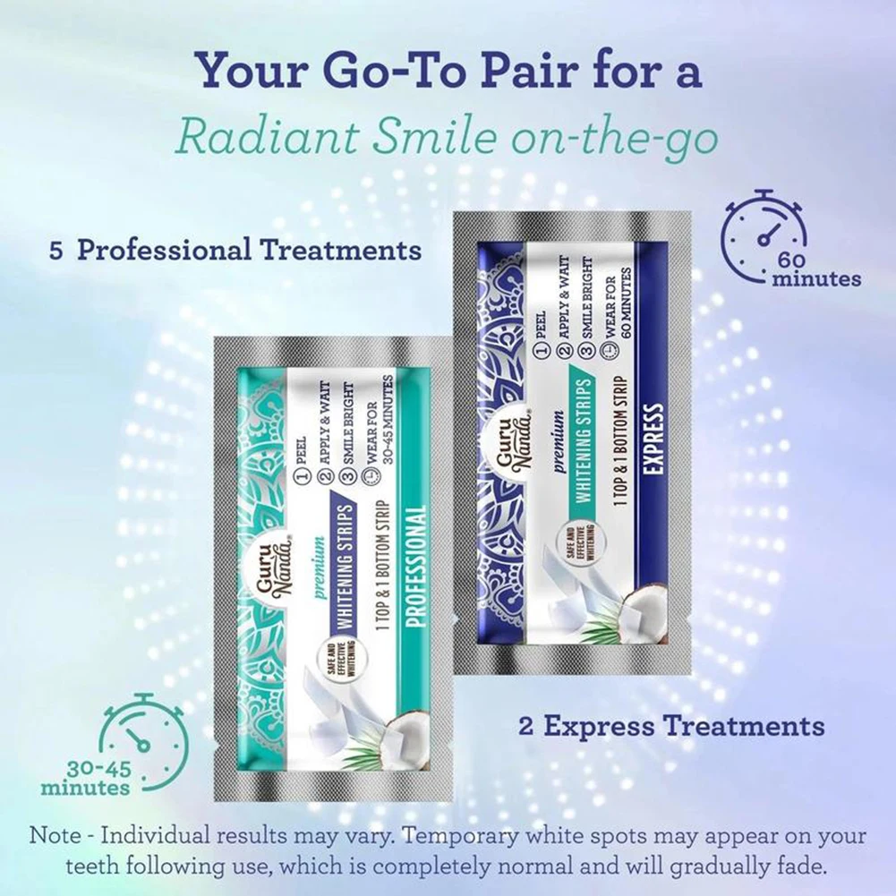 14 Strisce Sbiancanti per Dent - Teeth Whitening Oil Pulling recensione e prezzo
