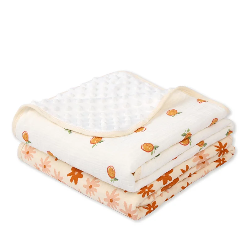 Fleece Swaddle Baby Blanket Newborn Muslin Cotton Winter Infant Swaddle Wrap For Newborn Stroller Quilt