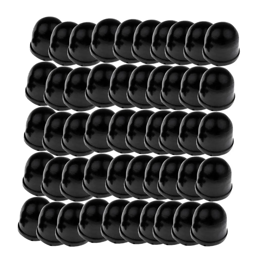 50 Pieces Skateboard Hardware Spacers Rebuild Bushings Washers Cups