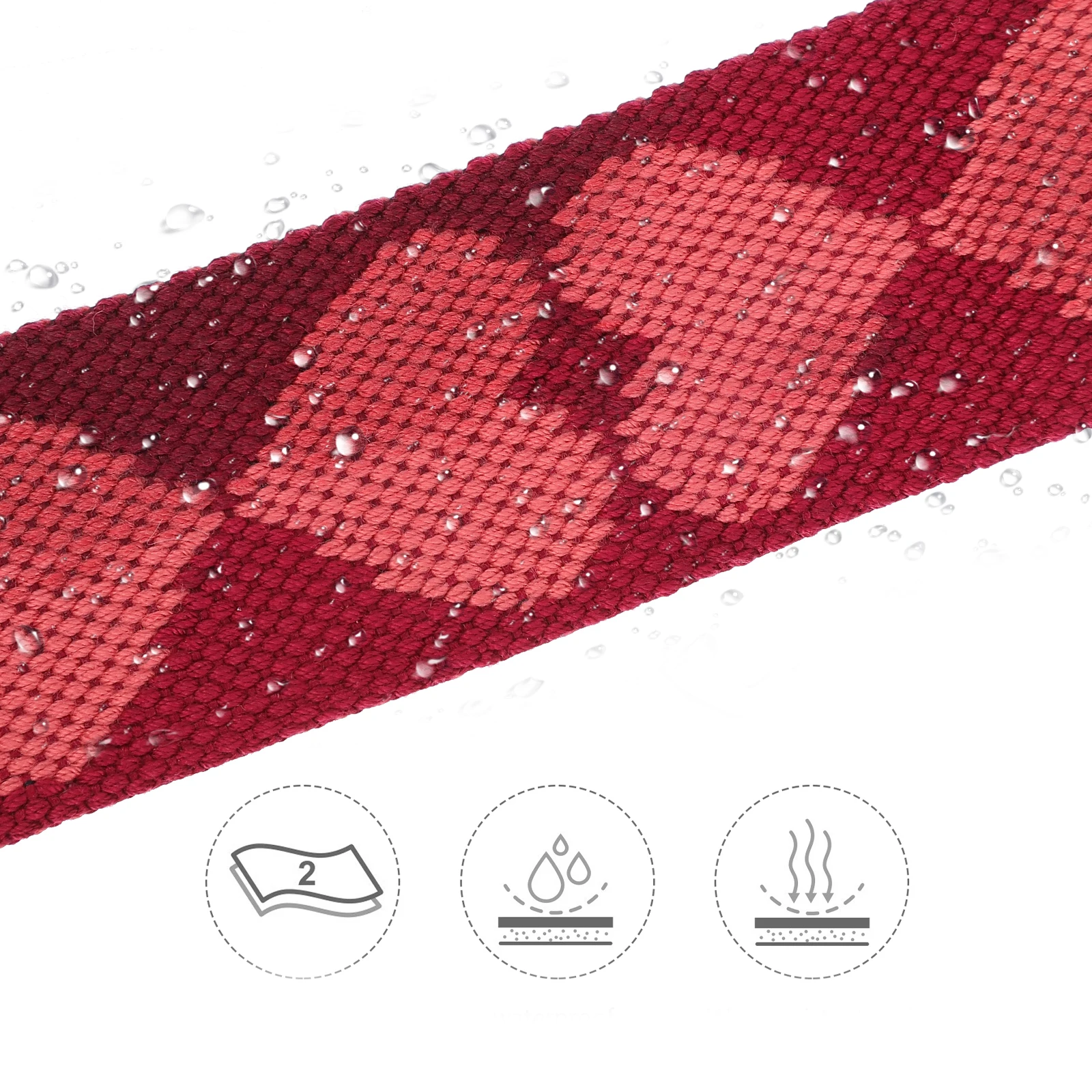 

Camera Neck Strap High Quality Polyester Adjustable Anti Slip Shoulder Belt Comfortable Camera Strap for Travel Photography