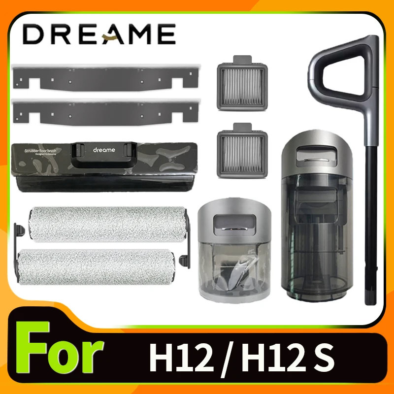 

Original Accessories For Dreame H12 / H12 S Wet Dry Water Tank brush roller HEPA Filter Holder Vacuum Cleaner Parts