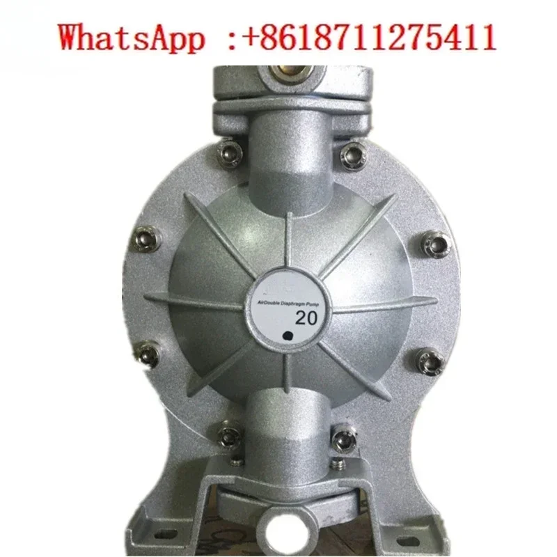 Taiwan FSL20 Pneumatic Double Diaphragm Pump A-20  4-point Large Flow Spray Paint Corrosion resistant Oil Supply Pump