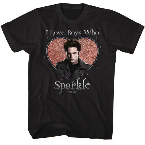 

Twilight Love The Sparkle Black T-Shirt