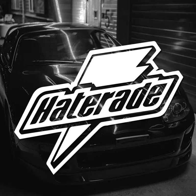 

«Haterade» с наклейками Lightning, крутая и модная наклейка, высокое качество для автомобилей, грузовиков, мотоциклов и ноутбуков!